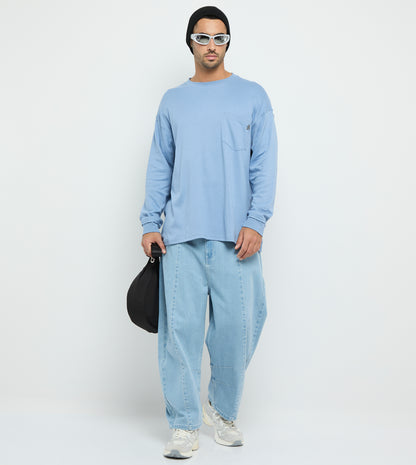 Men's F5 Oversized Long Sleeve T-Shirt