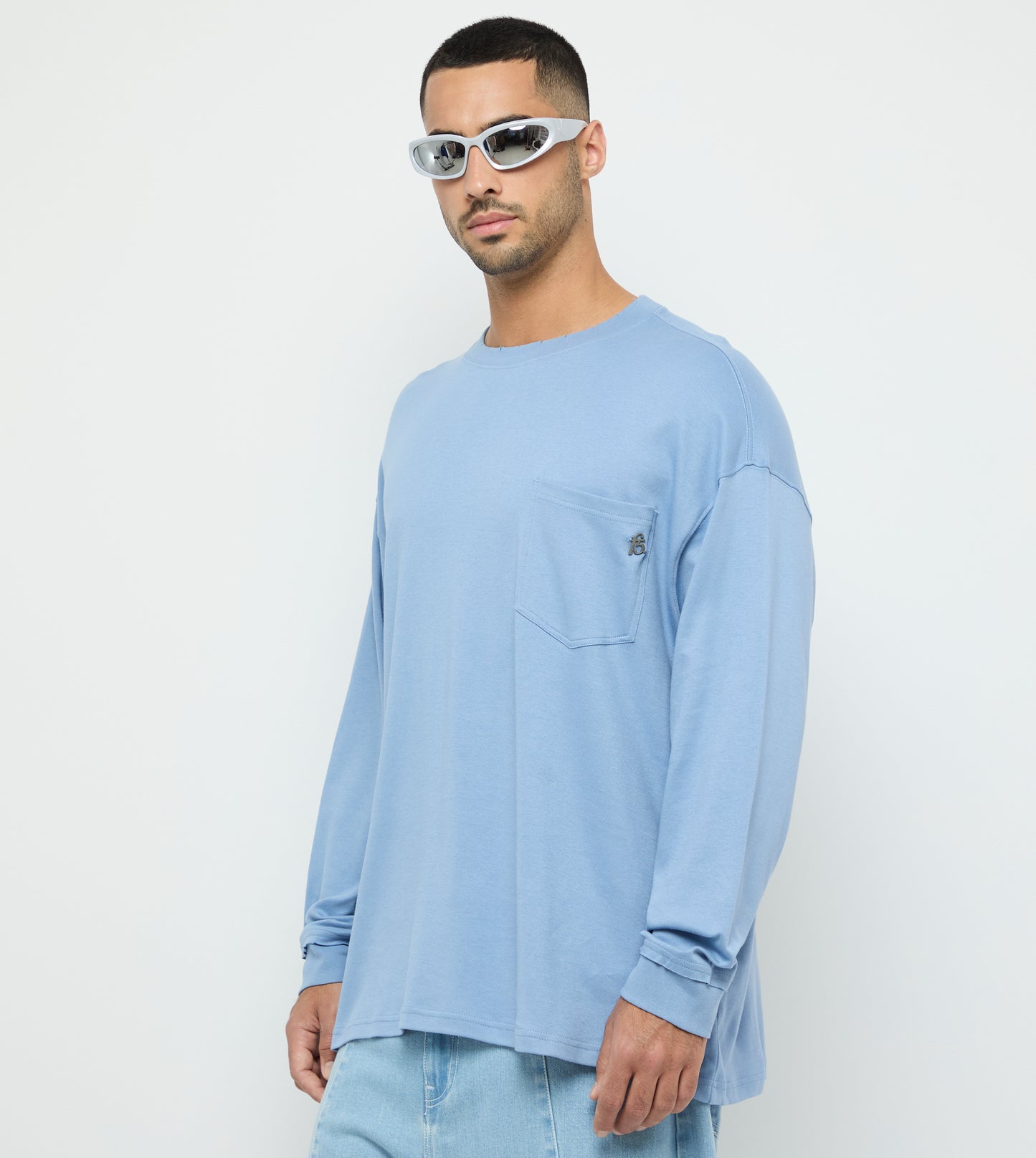 Men's F5 Oversized Long Sleeve T-Shirt