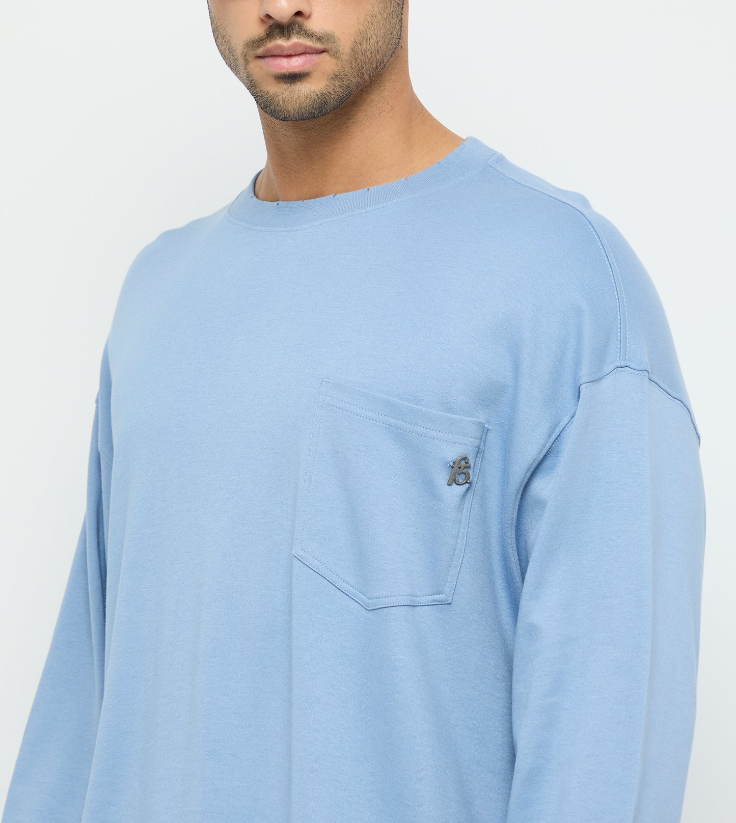 Men's F5 Oversized Long Sleeve T-Shirt