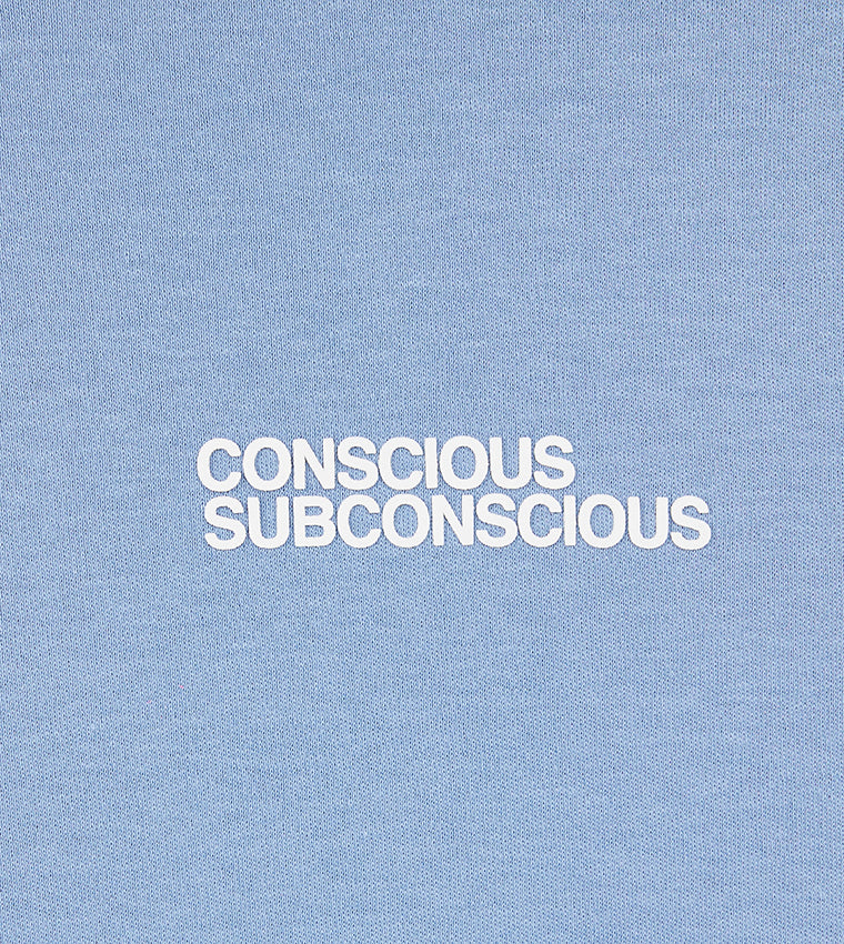 MEN'S  OVERSIZE SHORT SLEEVE T-SHIRT - BLUE