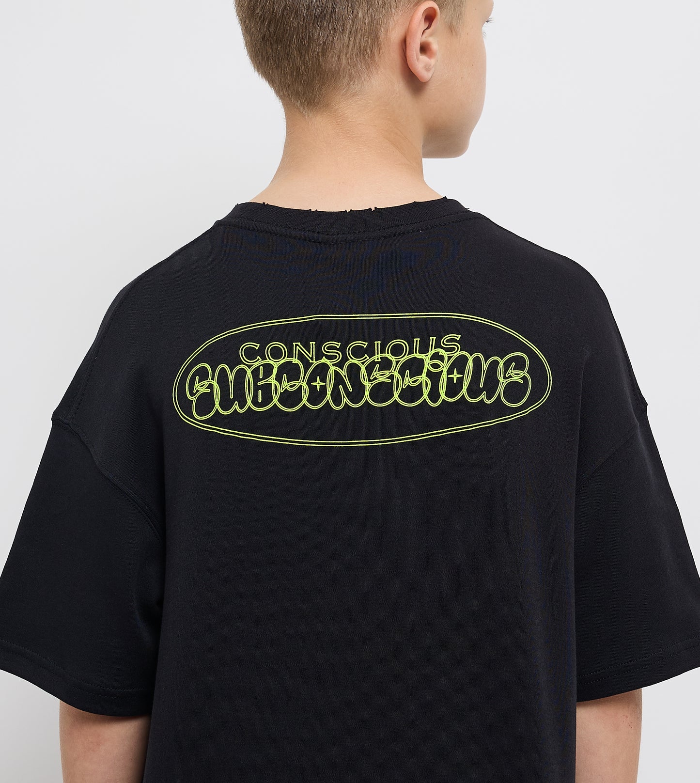 Boy's F5 Conscious Subconscious Oversized T-Shirt