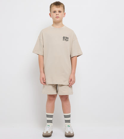 Boy's Global Planet & People Oversized T-Shirt