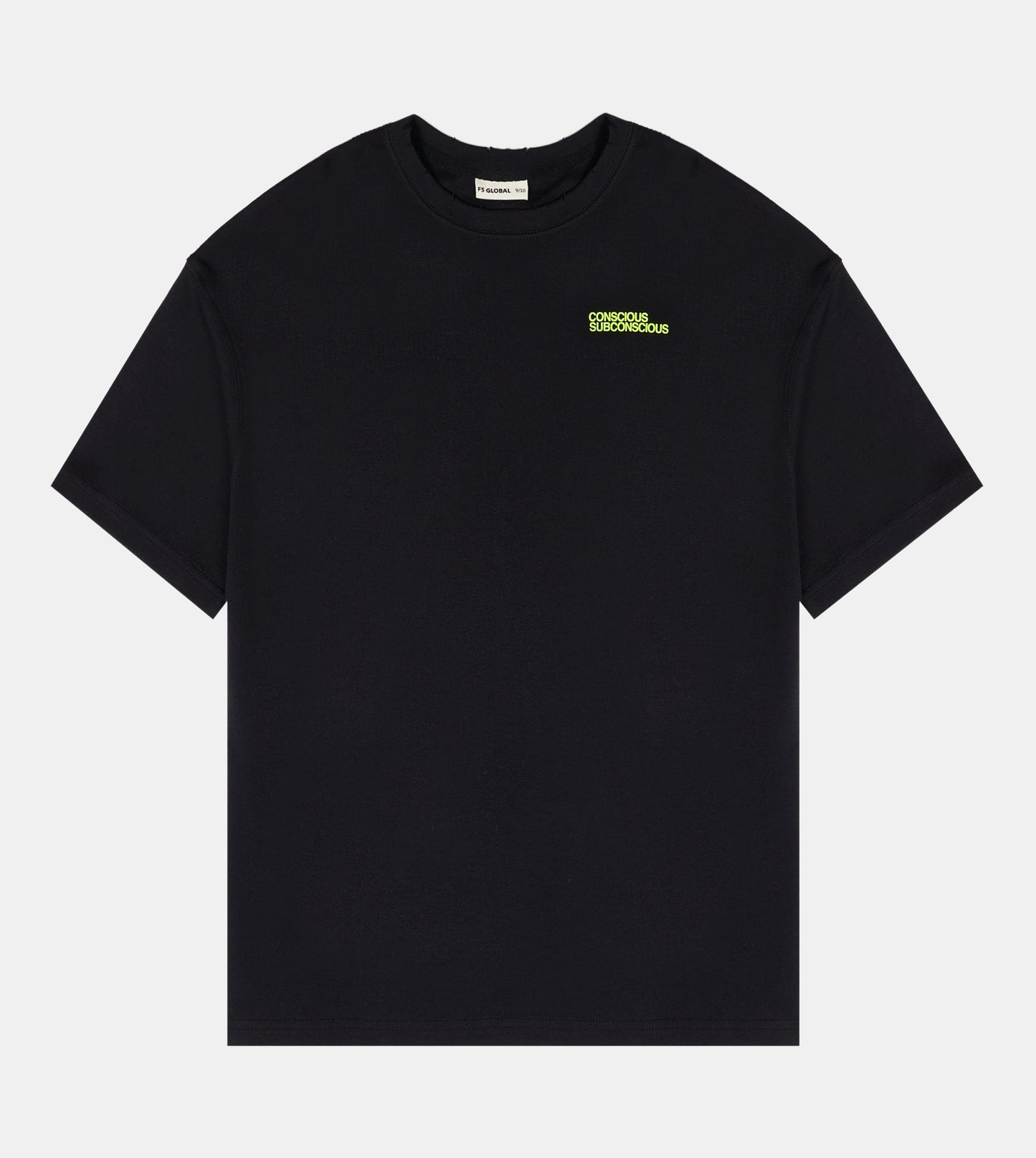 KIDS OVERSIZED SHORT SLEEVE T-SHIRT - BLACK