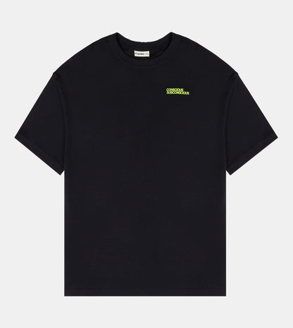 KIDS OVERSIZED SHORT SLEEVE T-SHIRT - BLACK