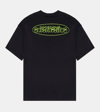 KIDS OVERSIZED SHORT SLEEVE T-SHIRT - BLACK