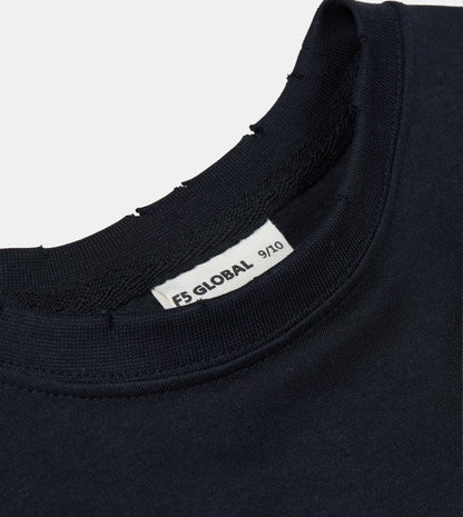 KIDS OVERSIZED SHORT SLEEVE T-SHIRT - BLACK