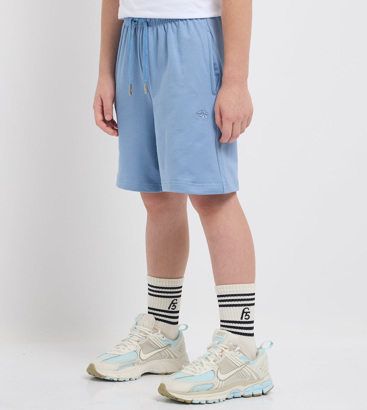 Boy's Sweat Shorts With Front Embroidery