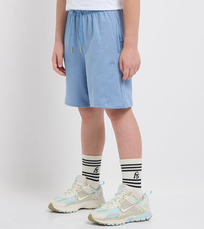 Boy's Sweat Shorts With Front Embroidery