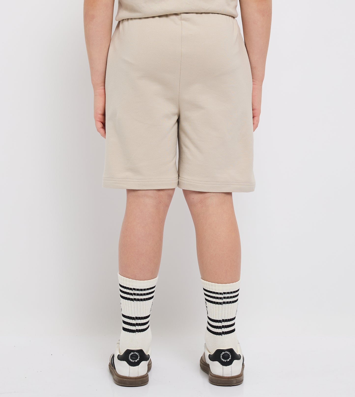 Boy's Sweat Shorts With Front Embroidery