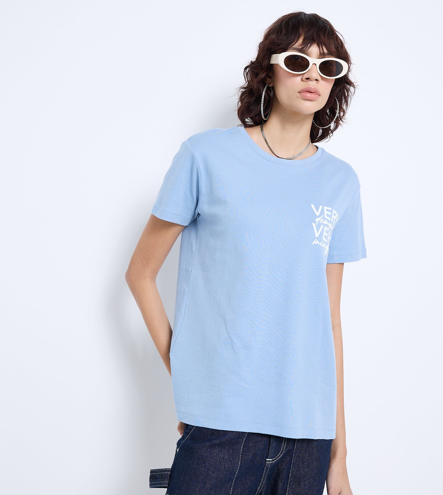 Women Oversized Printed T-Shirt