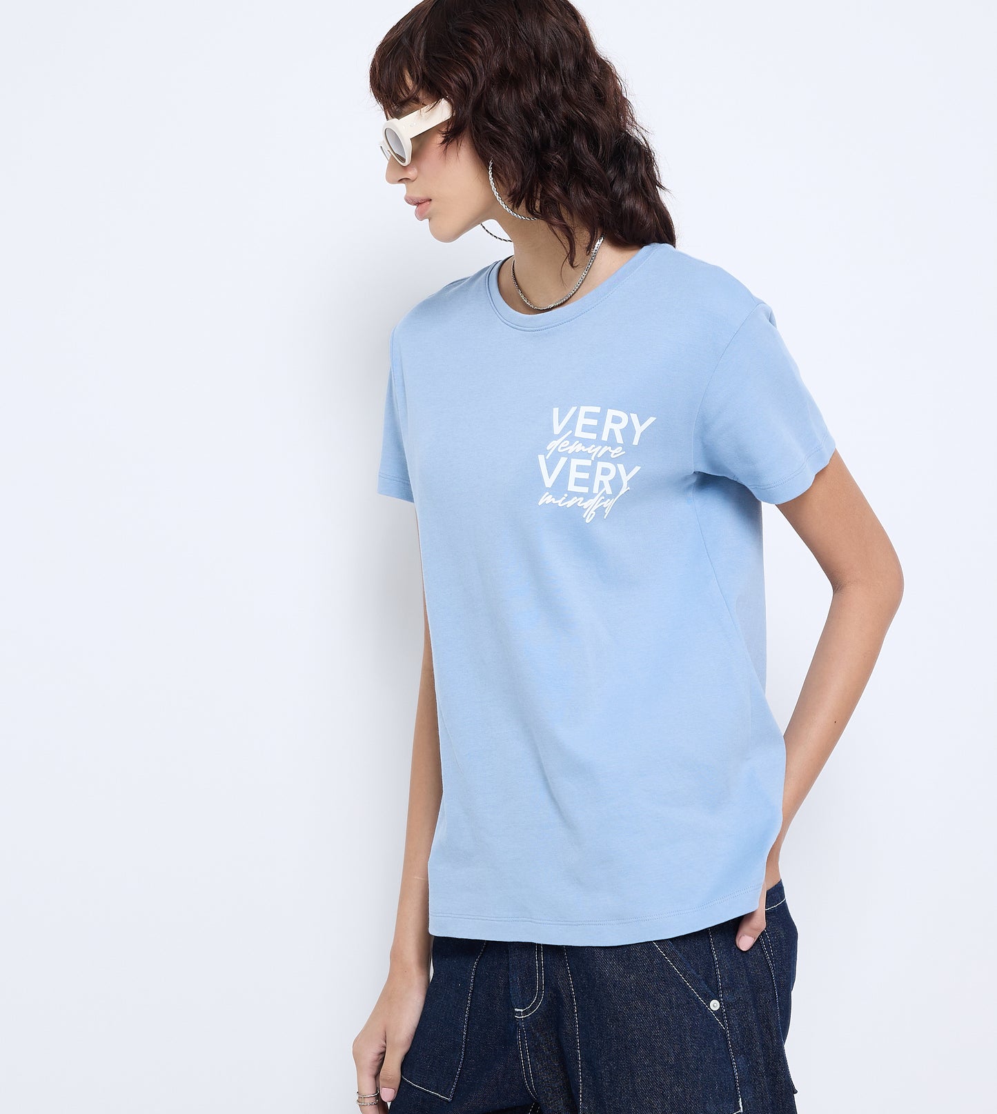 Women Oversized Printed T-Shirt