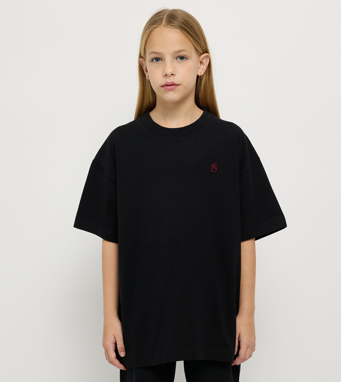 Girl's Oversized Printed T-Shirt