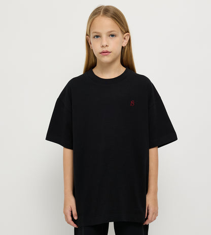 Girl's Oversized Printed T-Shirt