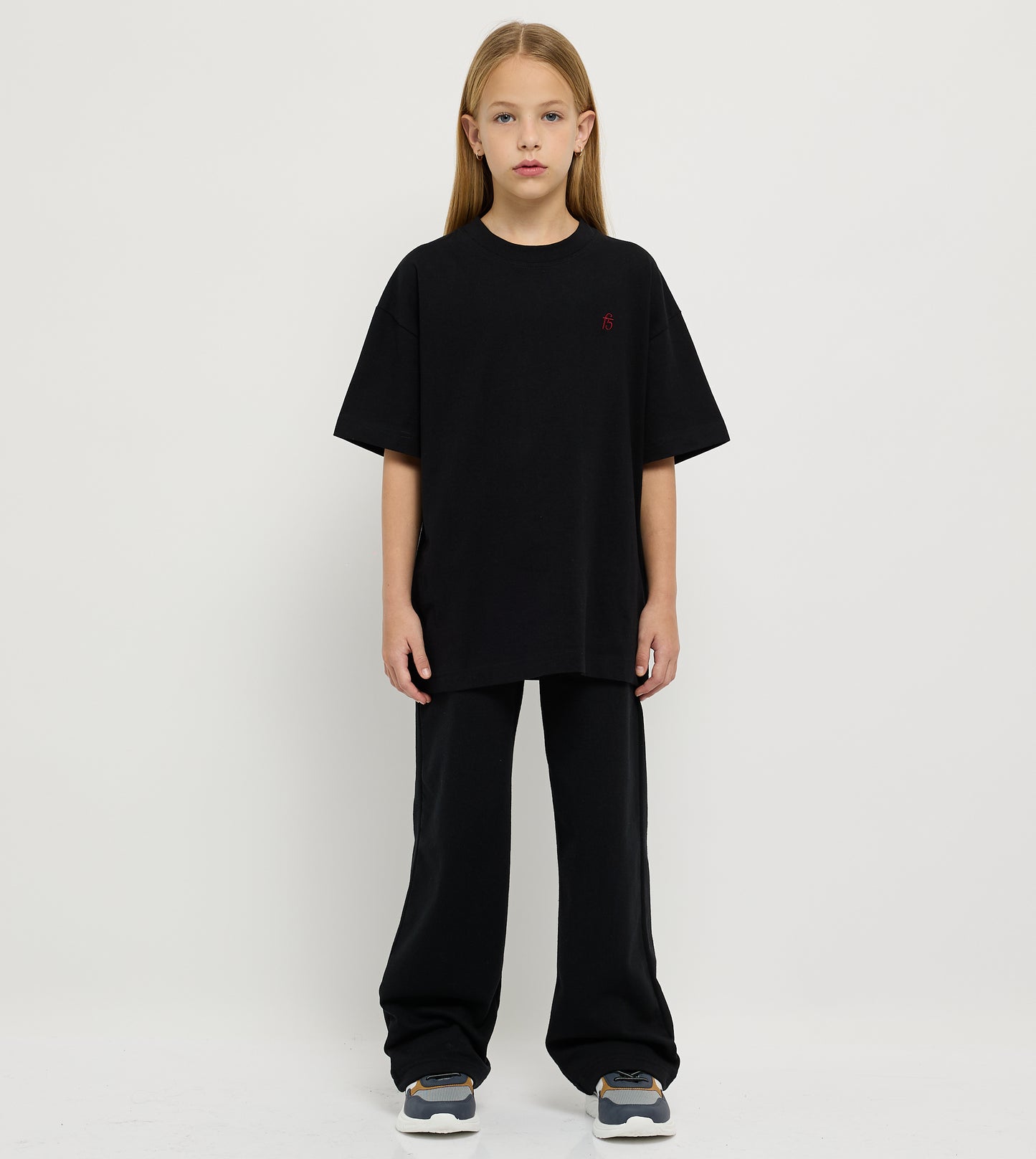 Girl's Oversized Printed T-Shirt