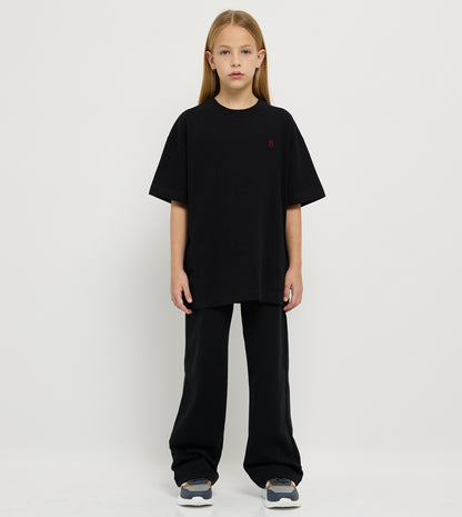 Girl's Oversized Printed T-Shirt
