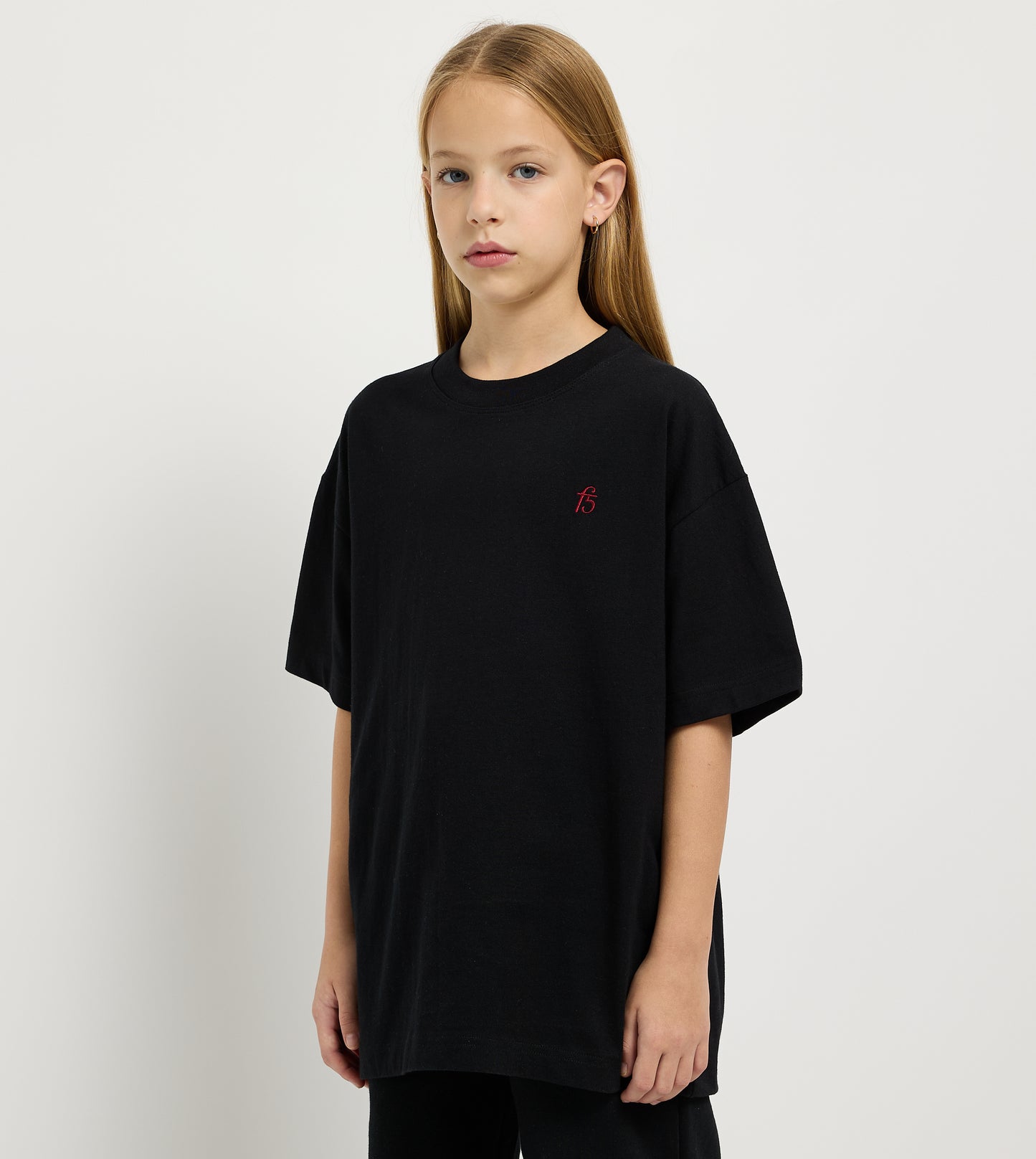Girl's Oversized Printed T-Shirt