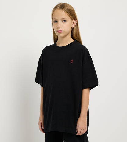 Girl's Oversized Printed T-Shirt