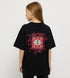 Girl's Oversized Printed T-Shirt
