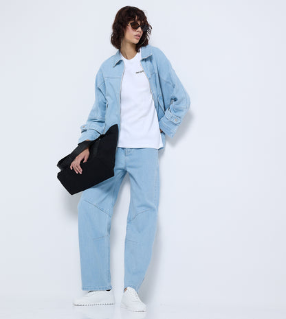 Women Oversized Printed T-Shirt