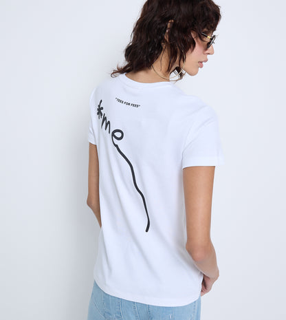 Women Oversized Printed T-Shirt