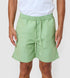 Men's Linen Embroidered Shorts