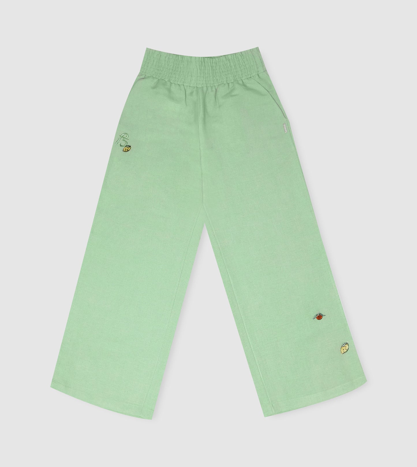 F5 High Waist Linen Pants