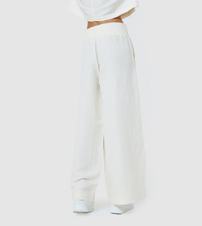 F5 High Waist Linen Pants