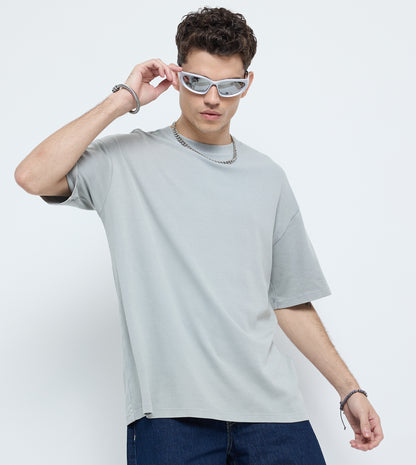MEN'S  SHORT SLEEVE T-SHIRT - GREY