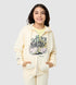 F5 Oversized Zip-Up Hoodie - Girls