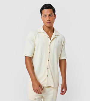 F5 Oversized Ribbed Shirt