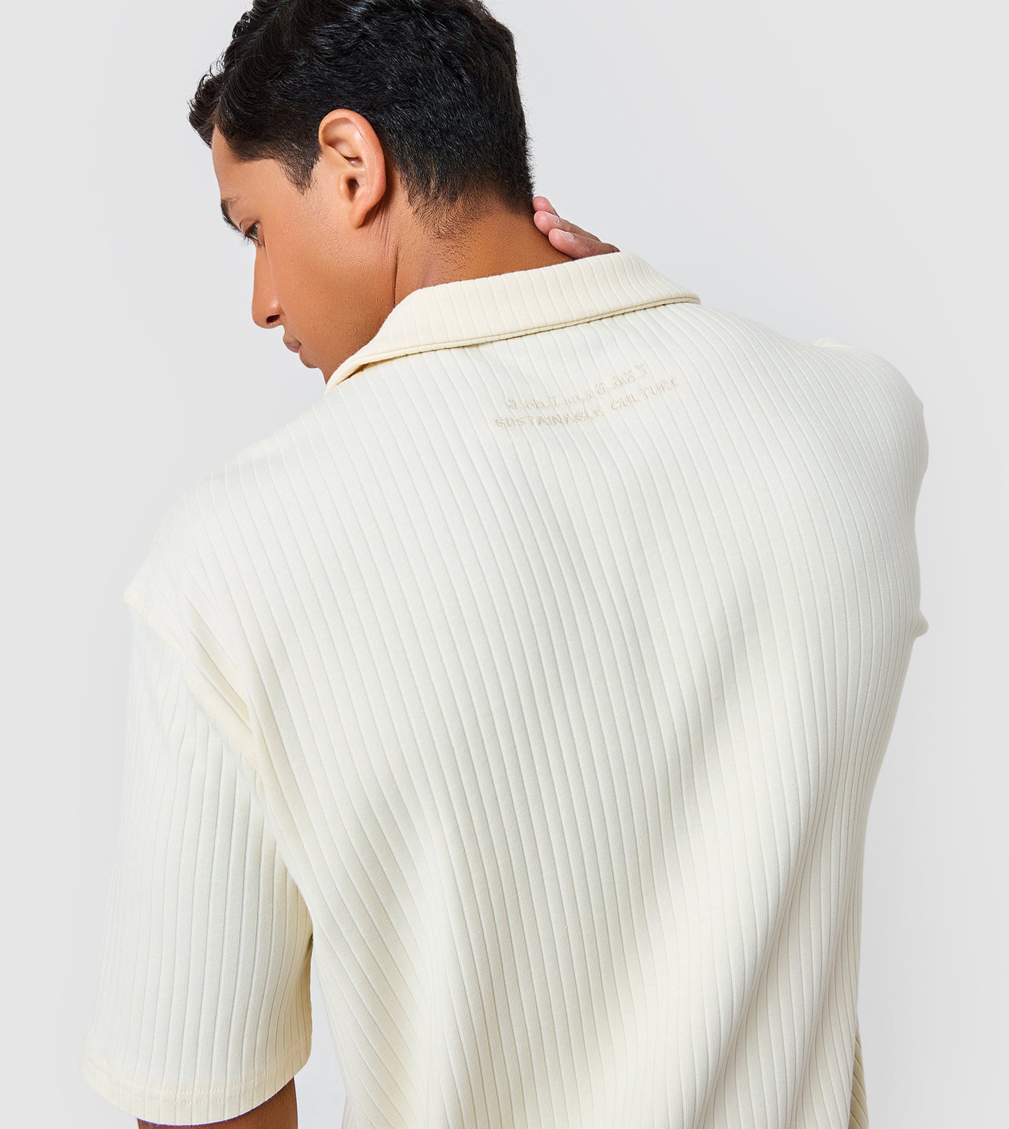 F5 Oversized Ribbed Shirt