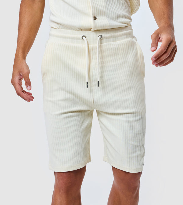 F5 Tapered Fit Ribbed Shorts
