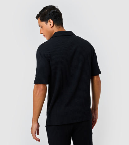 F5 Oversized Ribbed Shirt