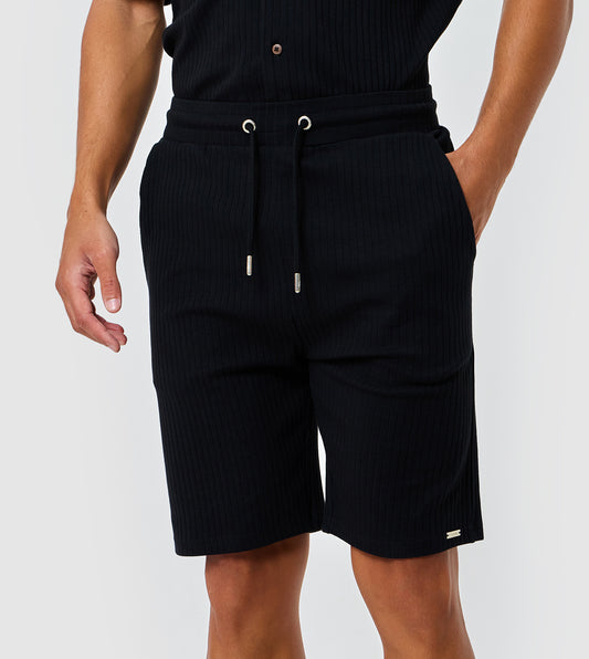 F5 Tapered Fit Ribbed Shorts