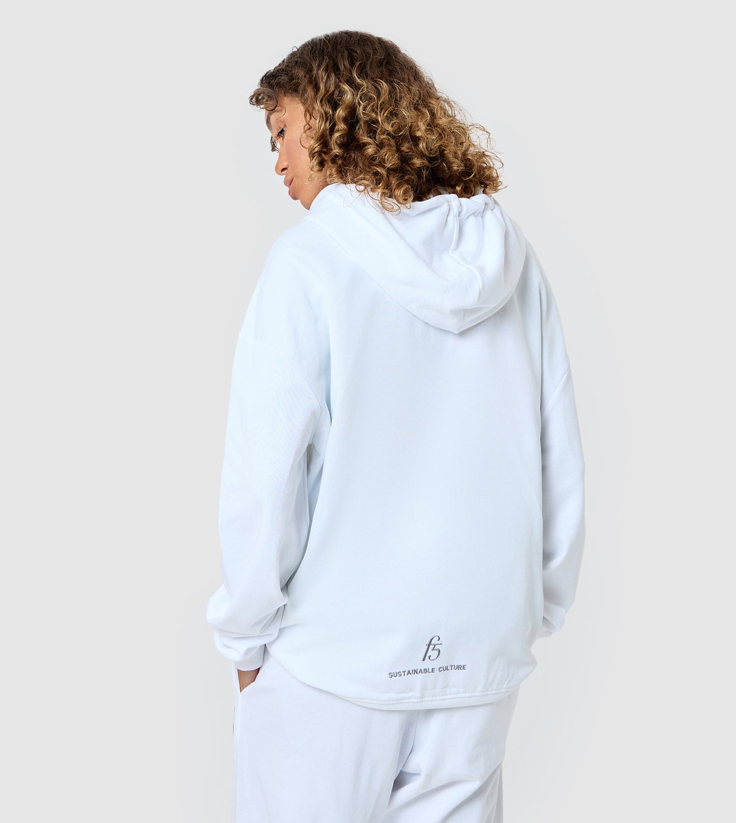 F5 Oversized Zip-Up Hoodie