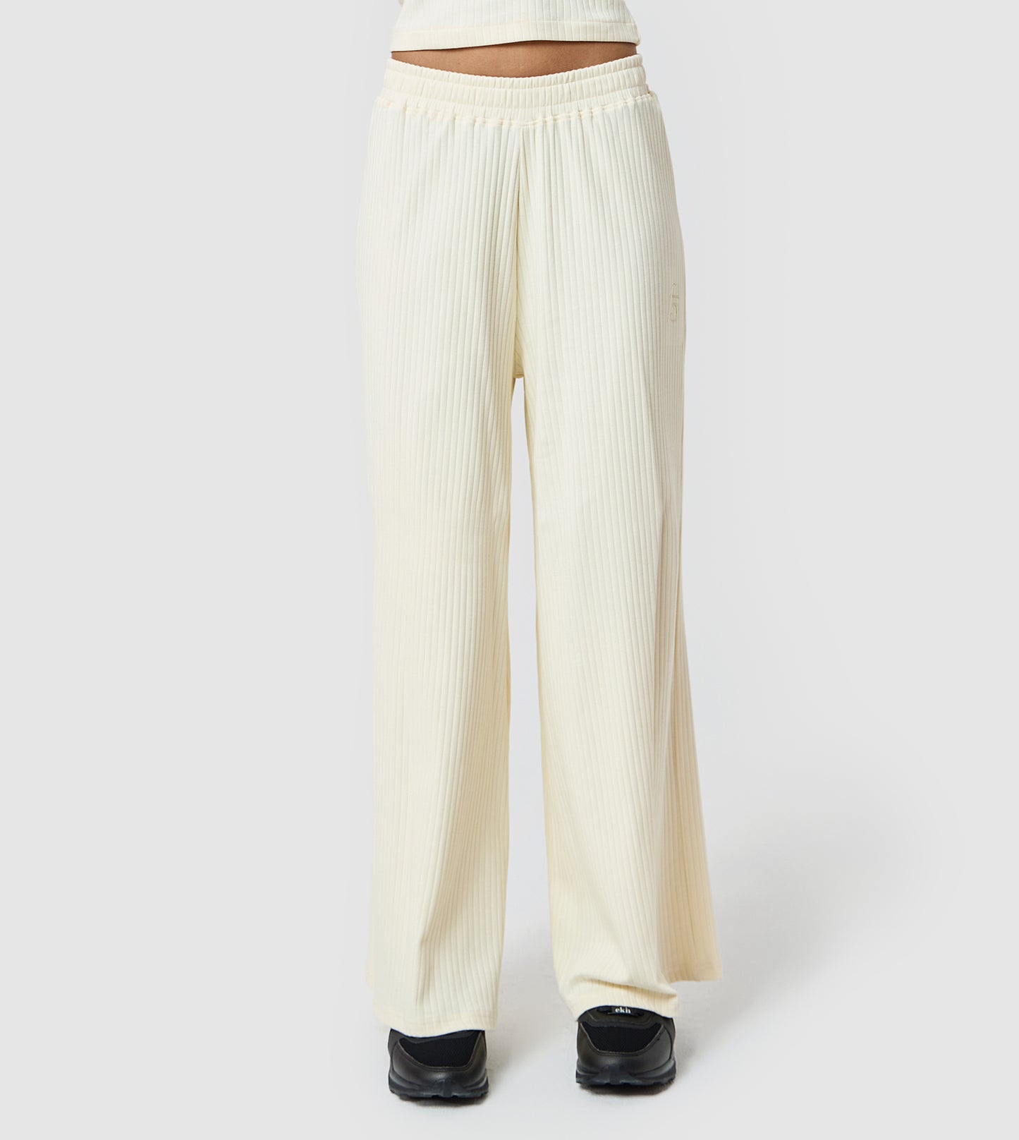 F5 Wide Leg Ribbed Pants