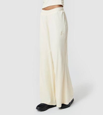 F5 Wide Leg Ribbed Pants