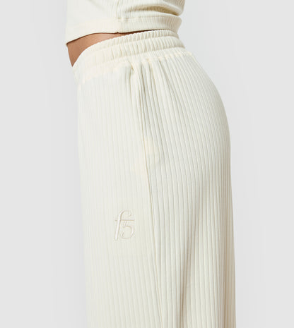 F5 Wide Leg Ribbed Pants