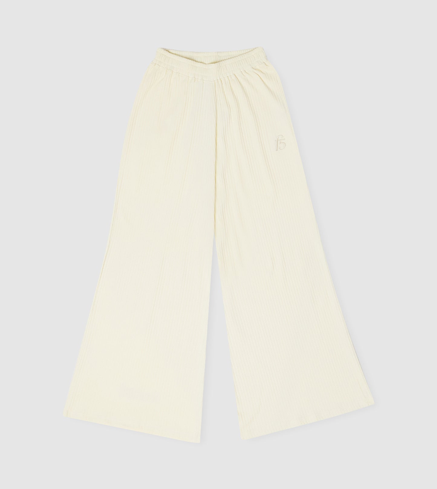 F5 Wide Leg Ribbed Pants