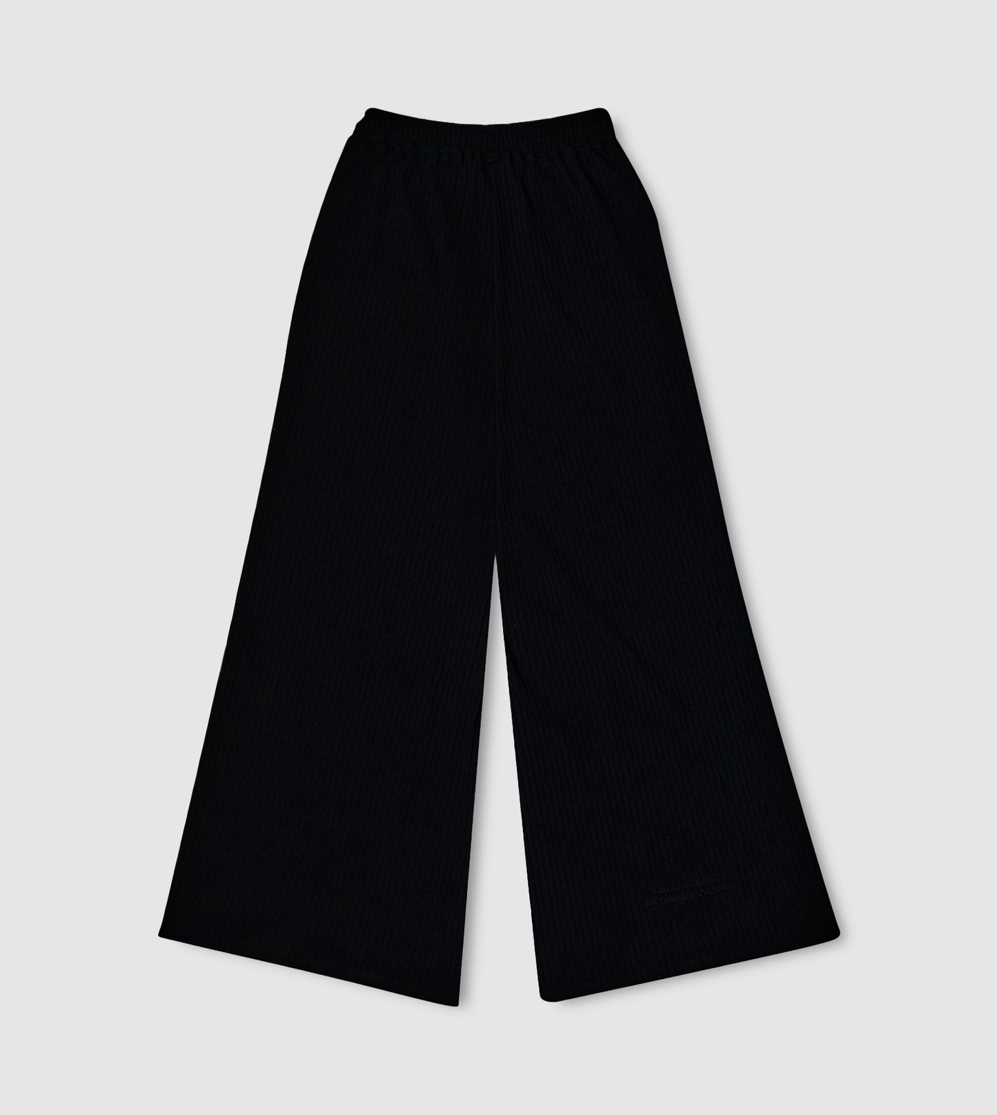 F5 Wide Leg Ribbed Pants