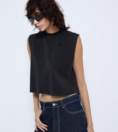 WOMEN'S VEST - BLACK