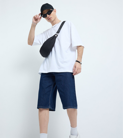 Men's Relaxed Fit Denim Shorts