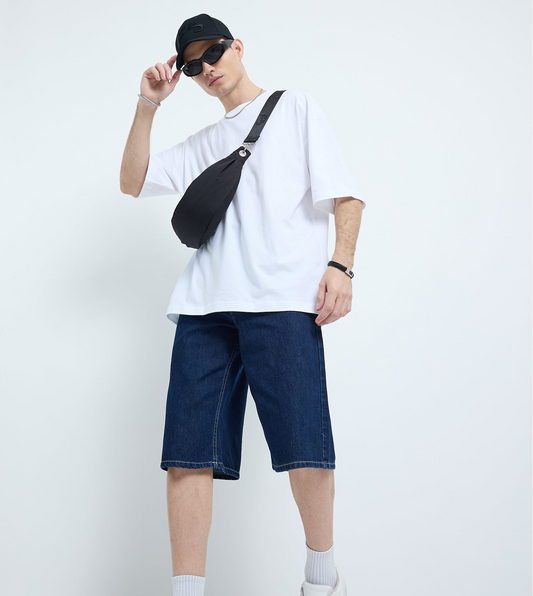 Men's Relaxed Fit Denim Shorts