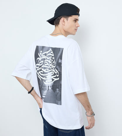 MEN'S  SHORT SLEEVE T-SHIRT - WHITE