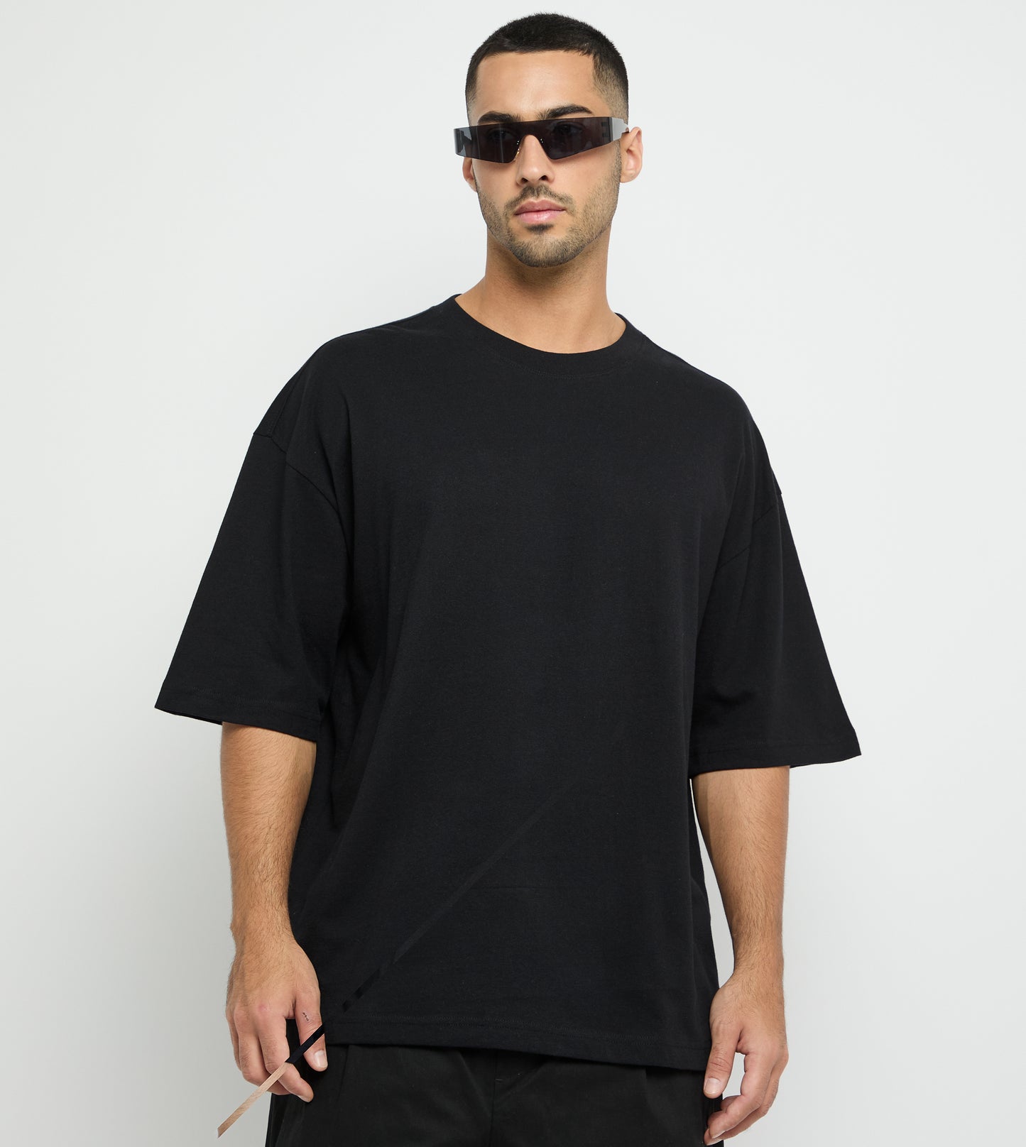 Arabic Print Oversized T-Shirt