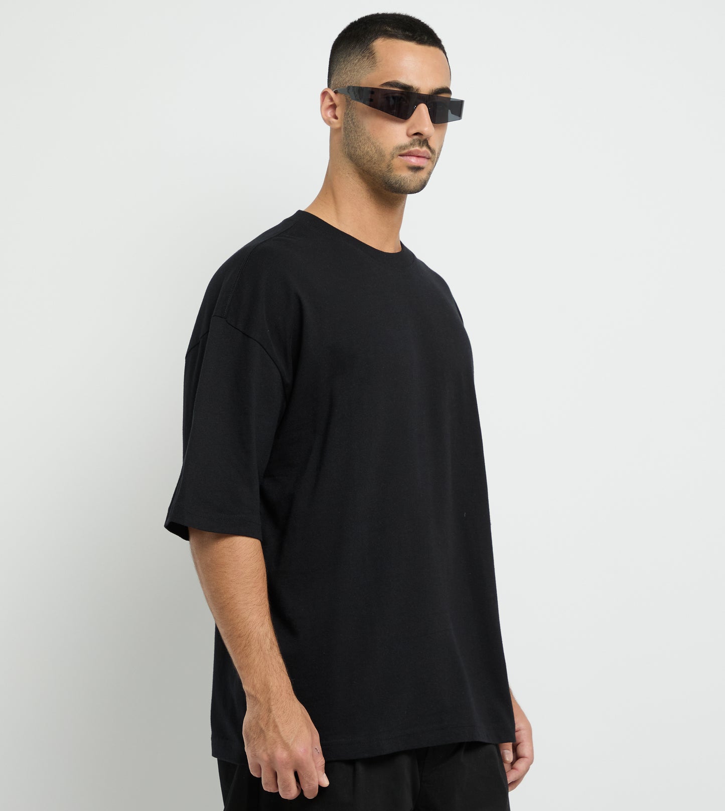 Arabic Print Oversized T-Shirt