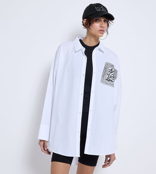 WOMEN'S SHIRT - WHITE