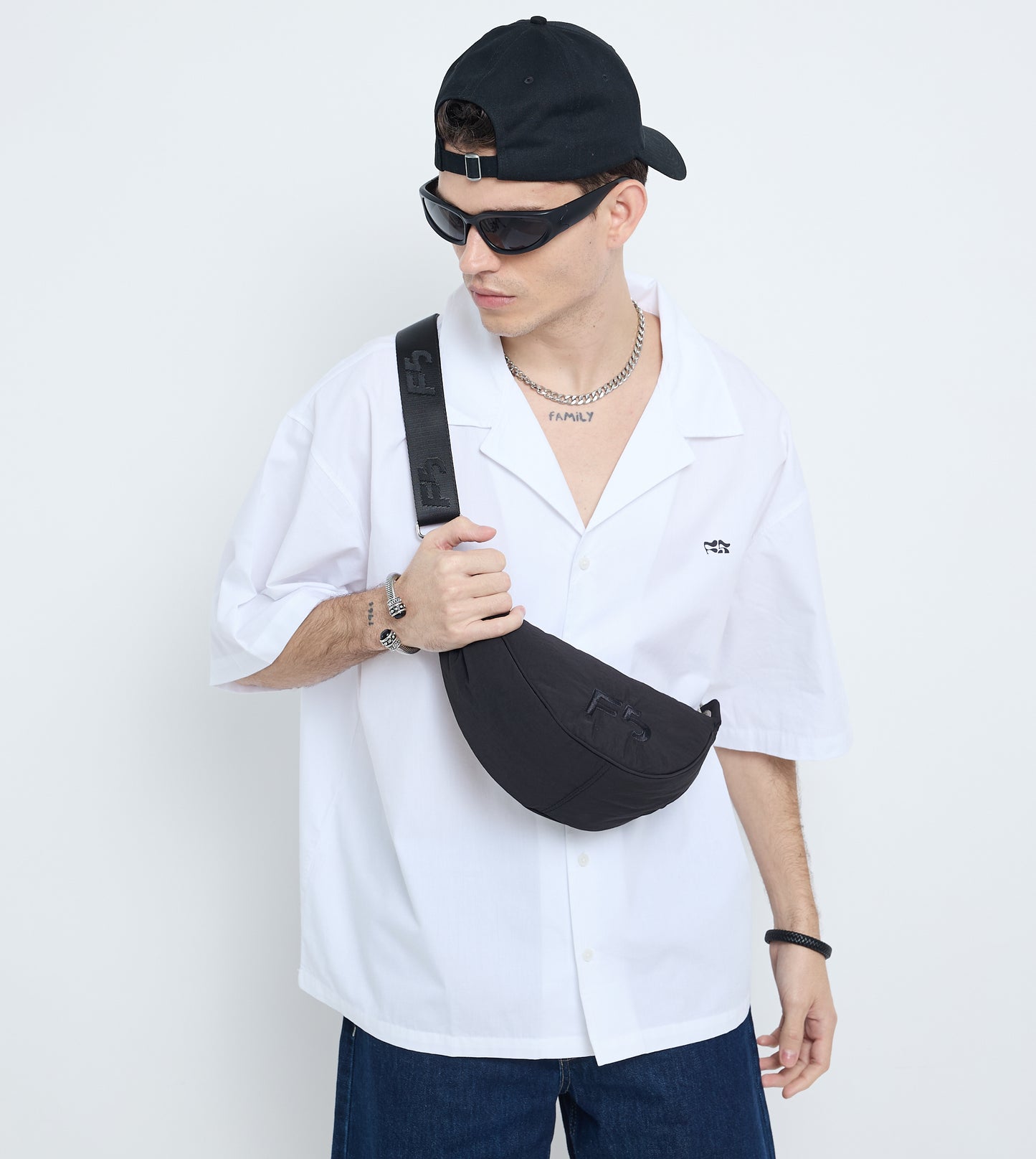 MEN'S  SHORT SLEEVE SHIRT - WHITE