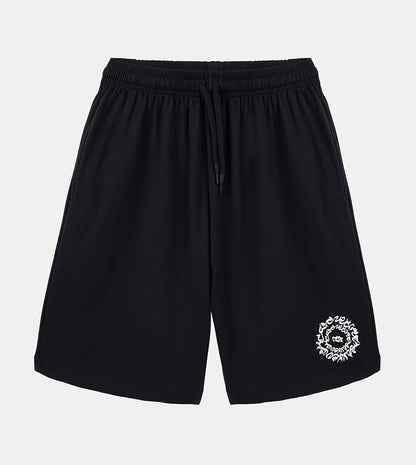 MEN'S  KNIT SHORTS - BLACK