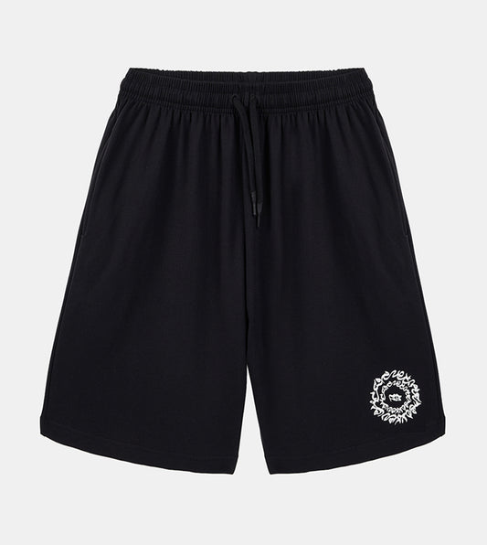MEN'S  KNIT SHORTS - BLACK